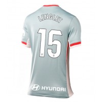 Atletico Madrid Clement Lenglet #15 Bortedrakt Dame 2024-25 Kortermet